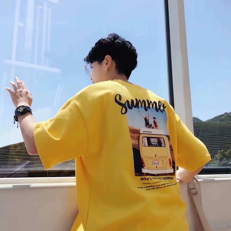 Korean style Summer Short-sleeved T-shirt