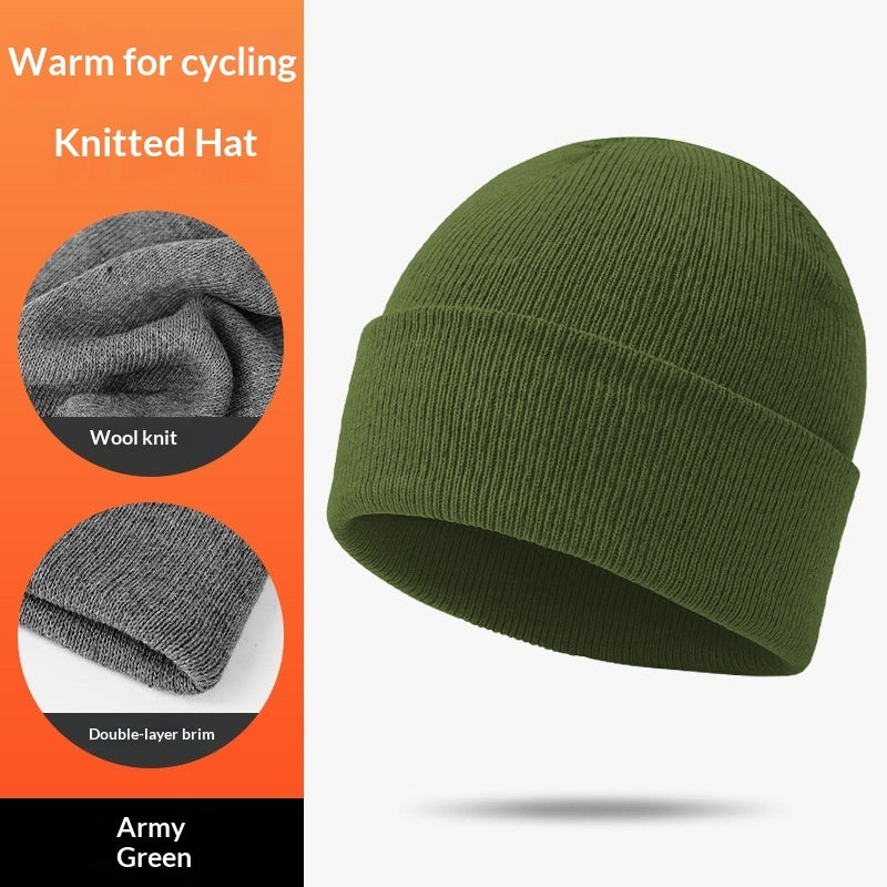 Autumn And Winter Running Thermal Ear-Protecting Hat