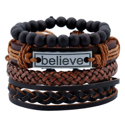 Men's Leather Bracelet