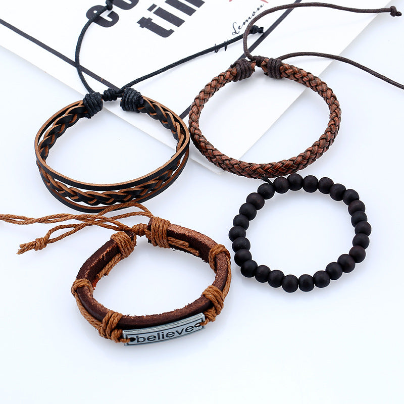 Men's Leather Bracelet