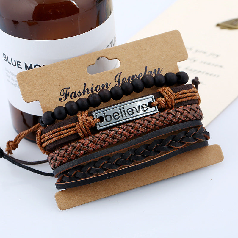 Men's Leather Bracelet