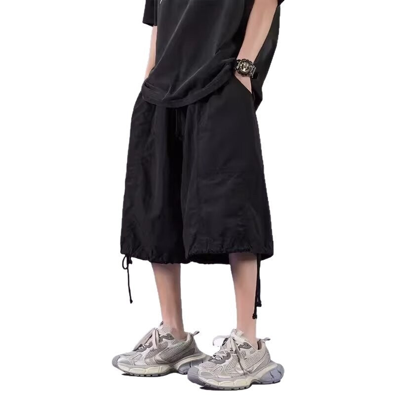Casual Mid-length Pants From A Trendy Brandstylish Cutoff Workout Shorts For Outdoor Wear