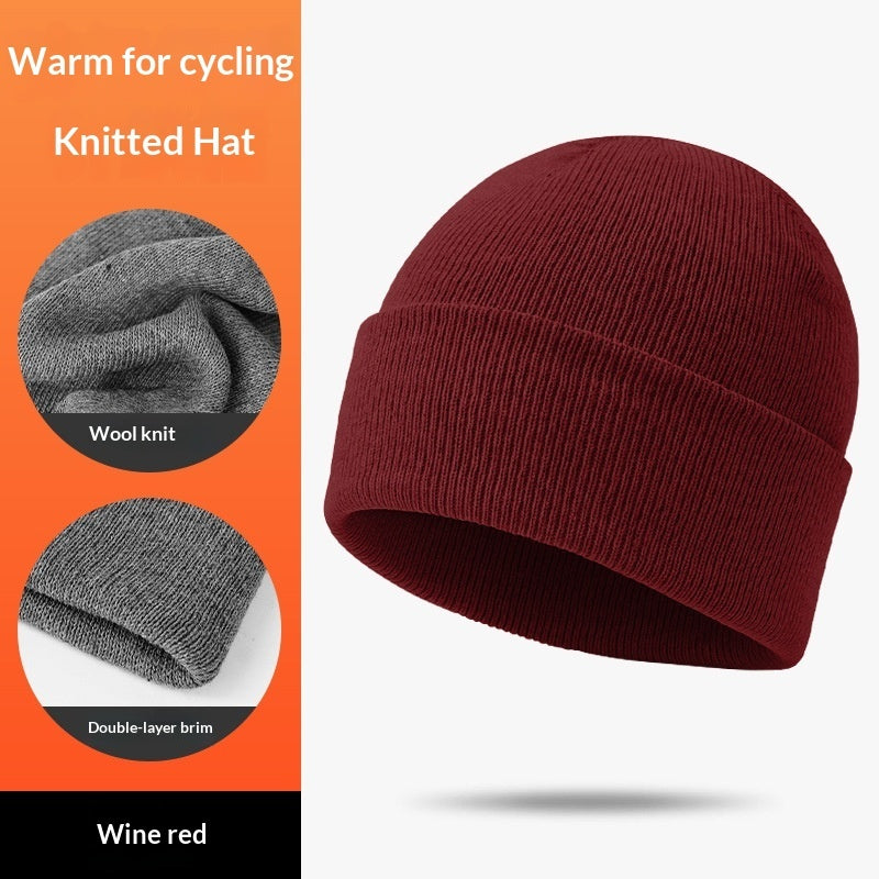 Autumn And Winter Running Thermal Ear-Protecting Hat