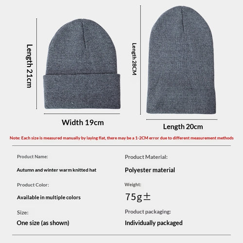 Autumn And Winter Running Thermal Ear-Protecting Hat