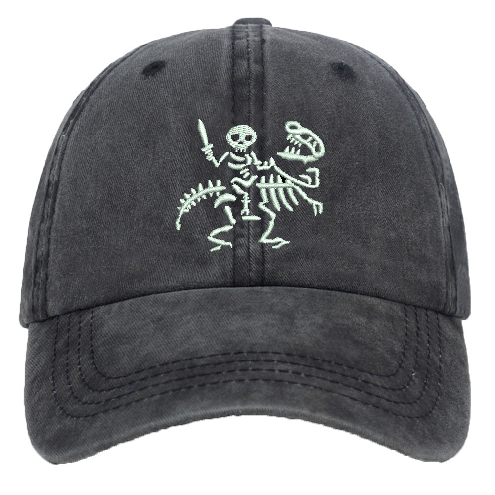 Men's Dinosaur Embroidered Baseball Cap