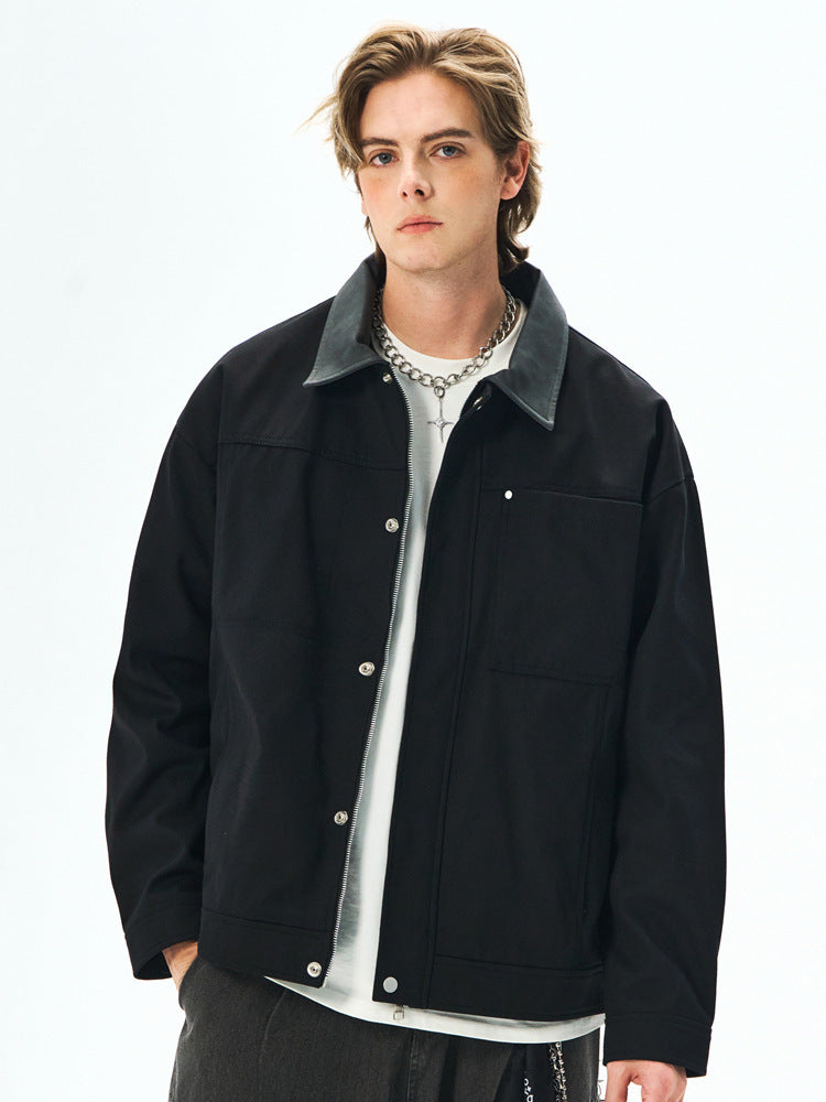 Autumn Executive Jacket For Men Pure Cotton Outerwear