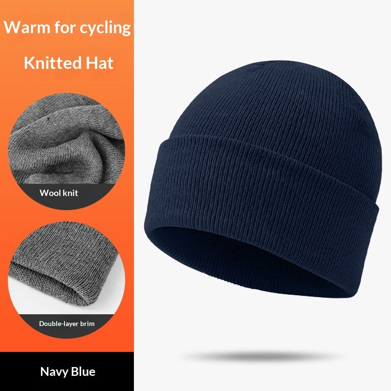 Autumn And Winter Running Thermal Ear-Protecting Hat